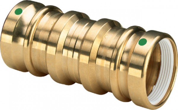 Viega Reparatur-Schiebemuffe mit SC Geopress 9615.5TW in 63mm Rotguss 765583