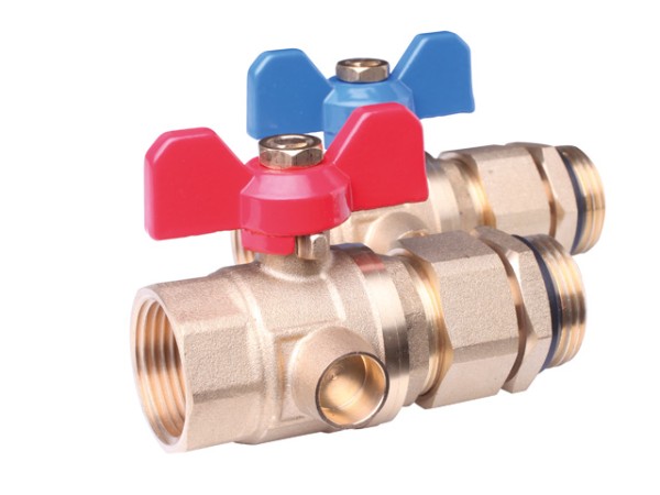 Danfoss Kugelhahn 1'''' mit Verschraubung 088U0822